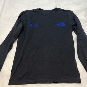Mens Kaws x North Face long sleeve